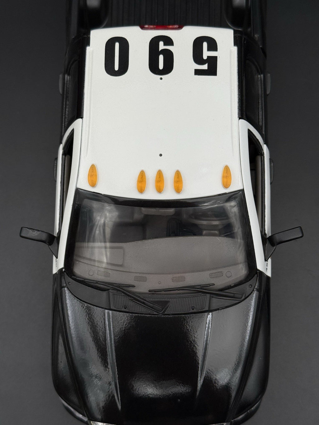 5 Pack 1/18 Scale Model Amber Roof Clearance Light Cab Marker Pickup Truck 1863A4