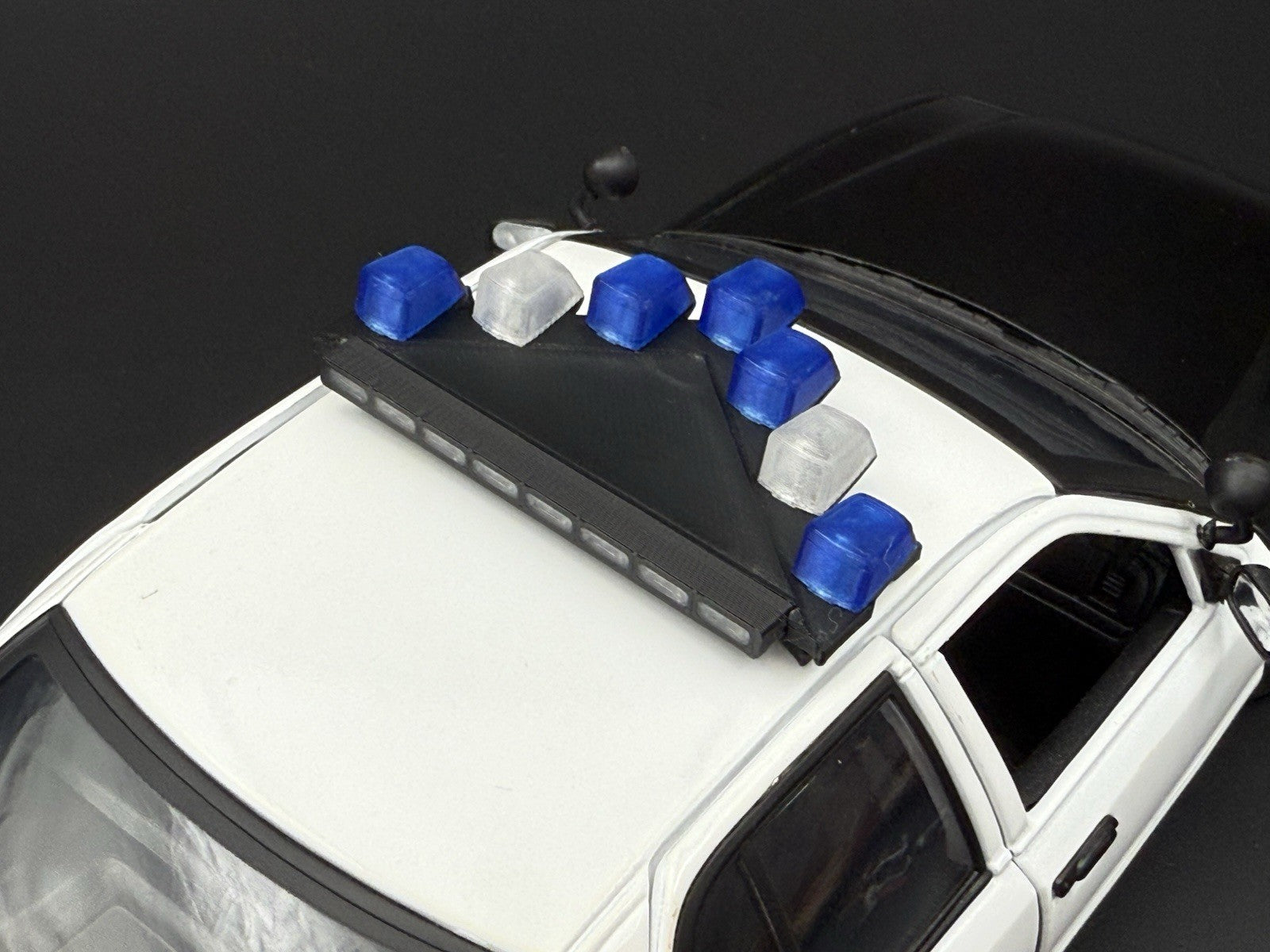 1/18 LED Ready FHP Federal Vector Vision Lightbar Florida Highway Patrol Police10