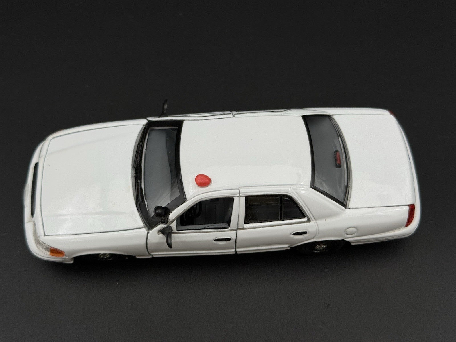 2-Pack 1/43 LED Ready Red Fire Ball Teardrop Beacon Kojak Police 4348 R Hollow6