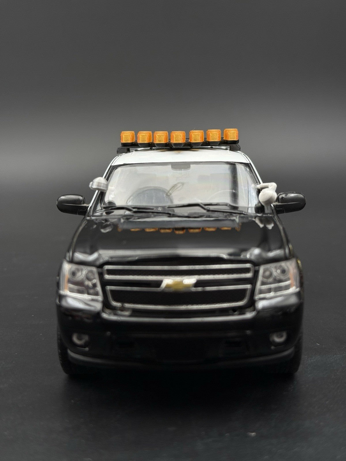1/24 25 Scale Model LED Ready Amber Federal Vector Lightbar Tow Security 2432A5