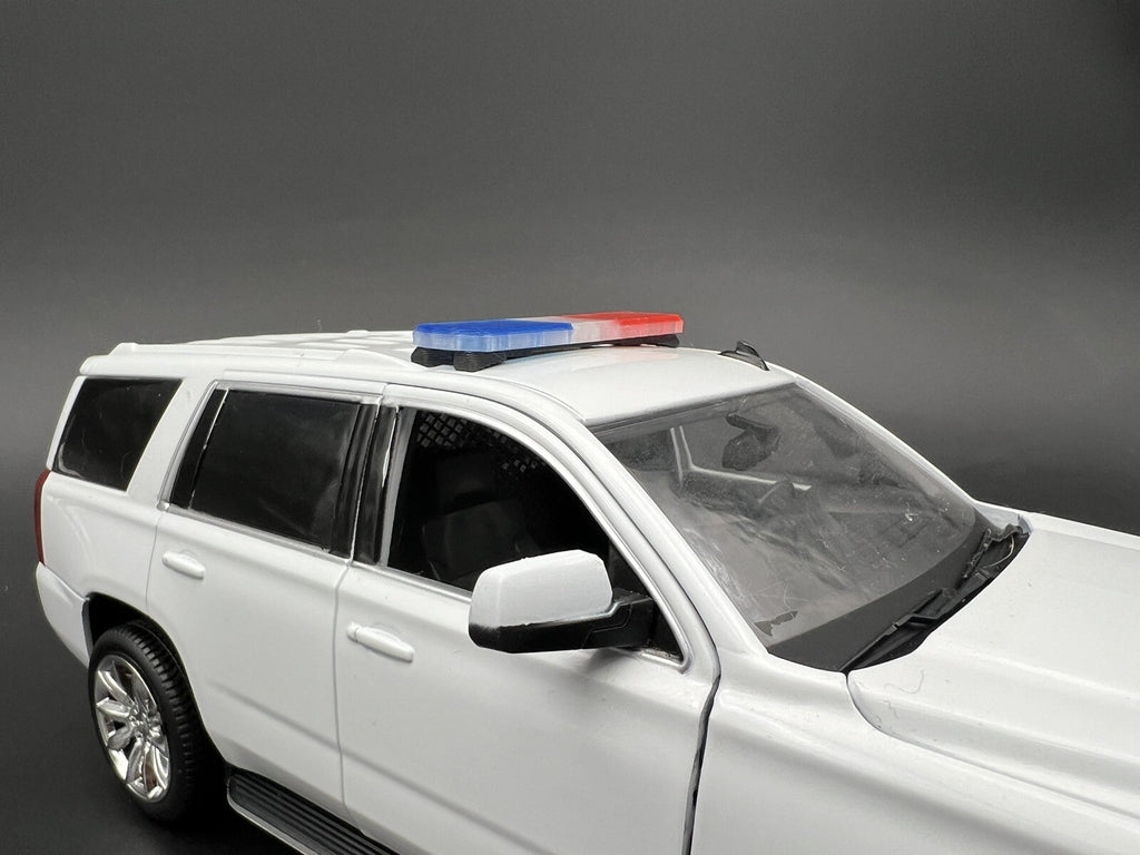 1/24 25 27 LED Ready Code 3 2700 Lightbar Blue Red Sheriff Highway Patrol Police7