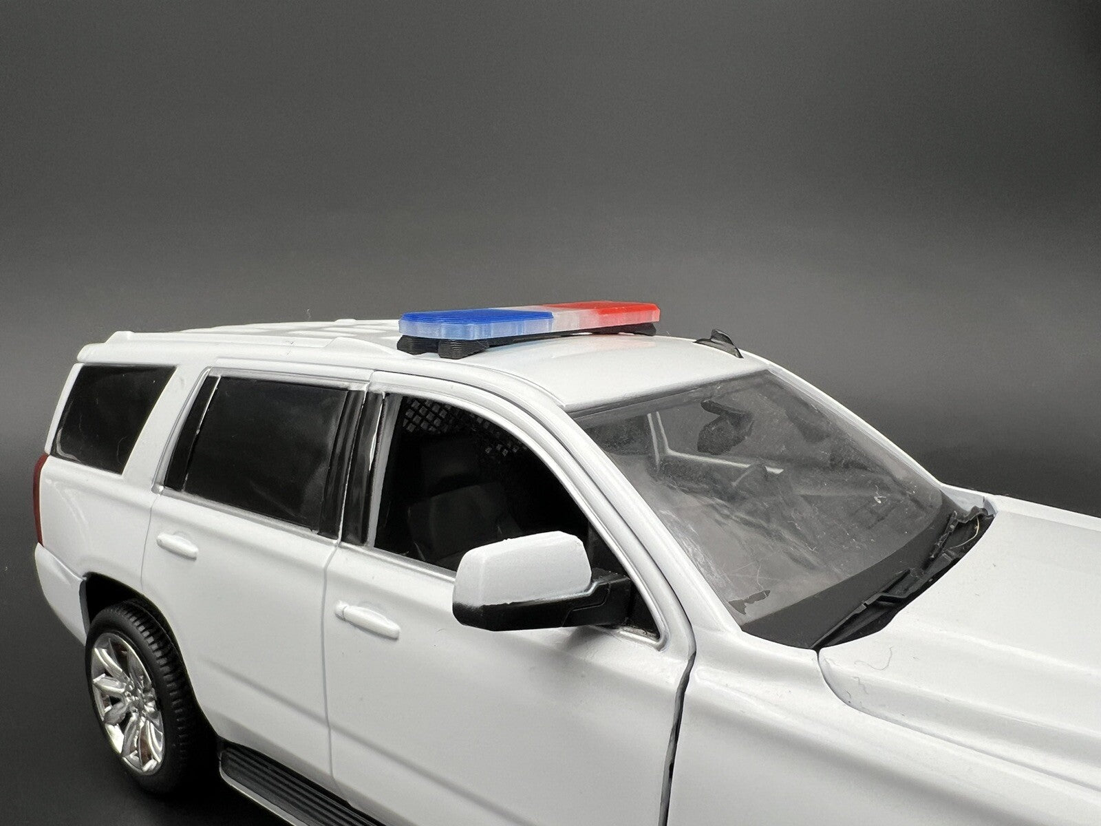 1/24 25 27 LED Ready Code 3 2700 Lightbar Blue Red Sheriff Highway Patrol Police7