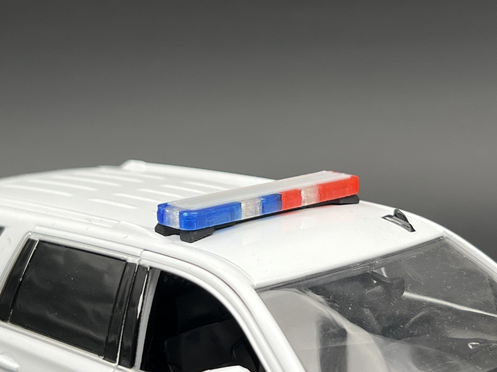 1/24 LED Ready Whelen Edge Lightbar Blue Red Amber Highway Patrol Police Sheriff8