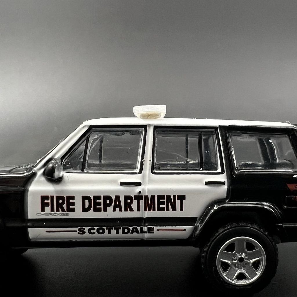 2 Pack 1/64 LED Code 3 X2100 Lightbar For Greenlight Police Sheriff Fire EMS5