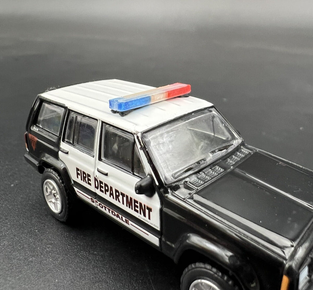2 Pack 1/64 Scale Whelen Edge Lightbar Blue Red Police Highway Patrol 6409BR57