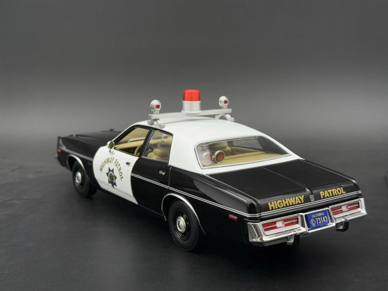 1/18 LED Ready Federal Visibar CJ 184 284 Red Beacon Red Lollipop Police Light9