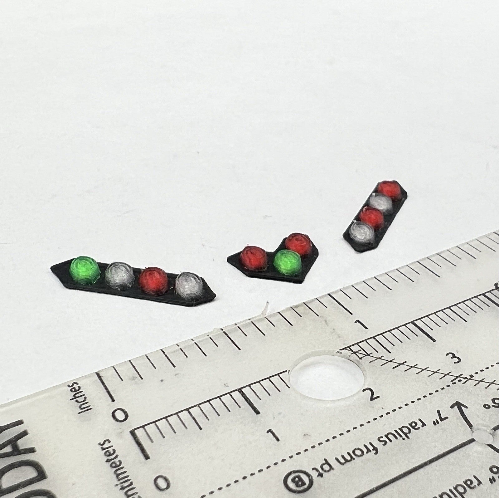 3 Pack 1/64 Chicago Fire CFD Green Red Split Vision SLR Lightbar Truck Code 33