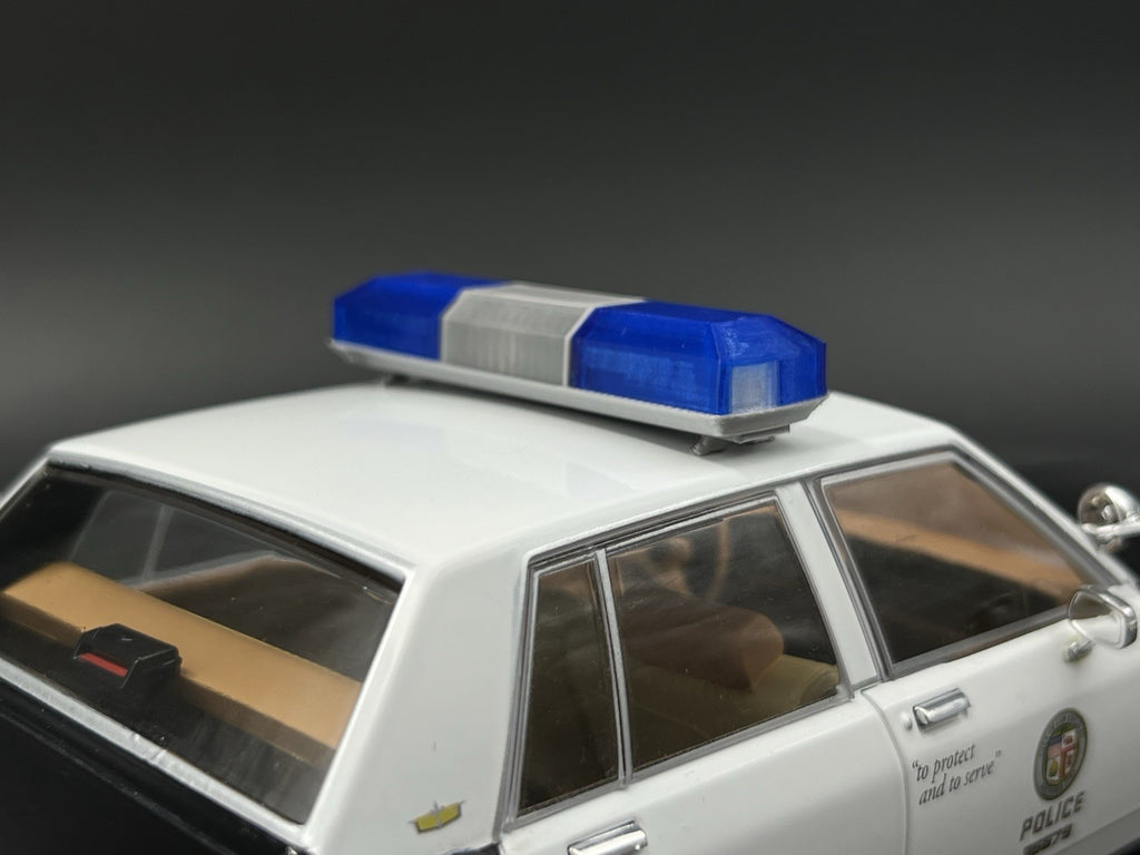 1/18 Blue Smith Wesson 8780 8880 8980 Lightbar Police Sheriff Fire11