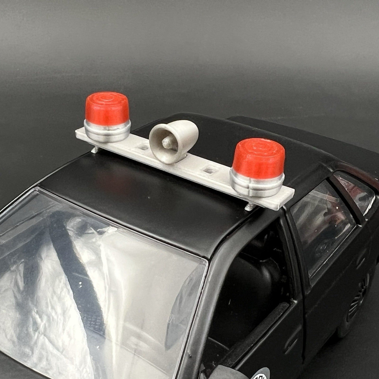 1/24 25 Red Mars Skybolt Beacon Lightbar Siren Speaker Police Sheriff Fire3