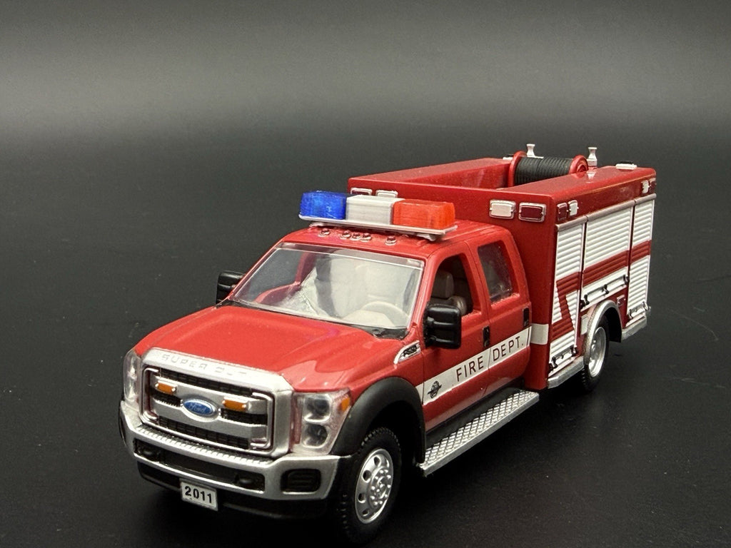 2 Pack 1/50 48 Scale Blue Red Twinsonic Lightbar Police Fire Engine Truck 5015BR3