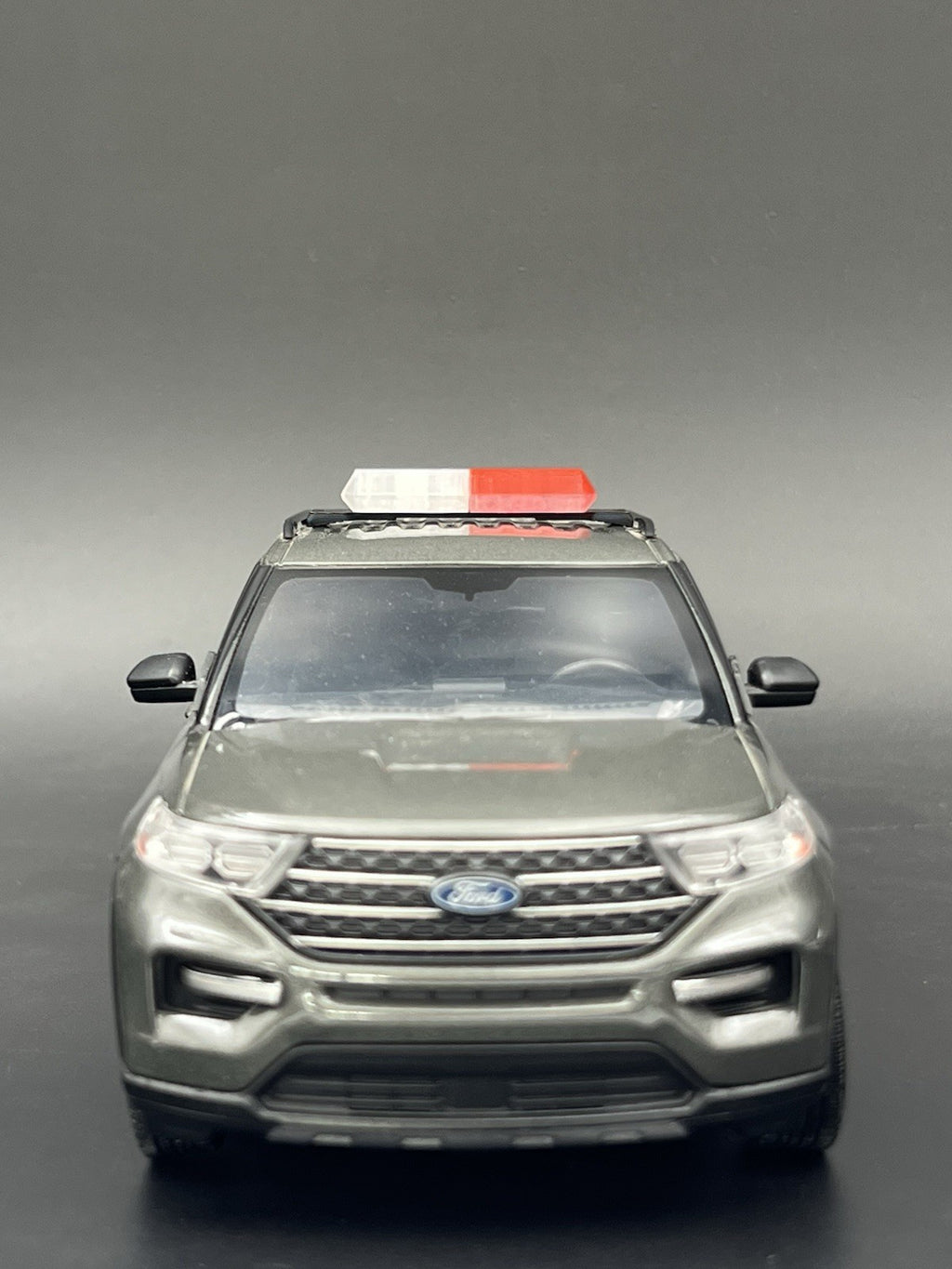 1/24 25 Clear Half Code 3 MX7000 Lightbar W/ Internal Lens Police Sheriff Fire7