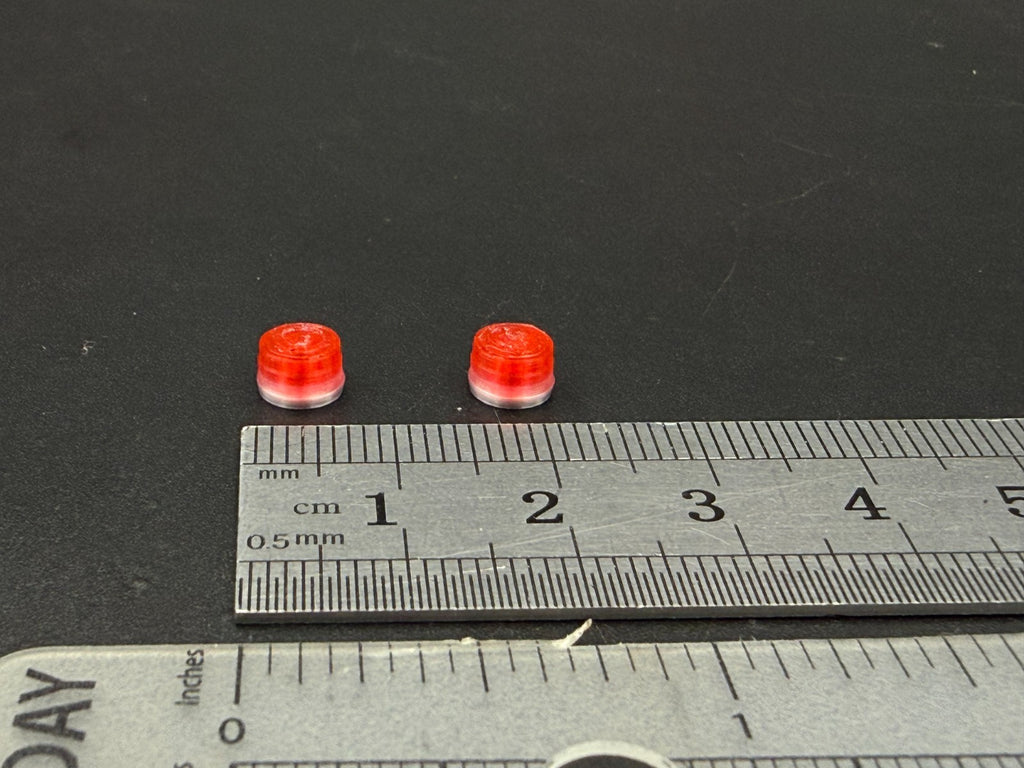 2-Pack 1/43 O Scale Model Michigan State Police nForce NXT Red Beacon 4351R2