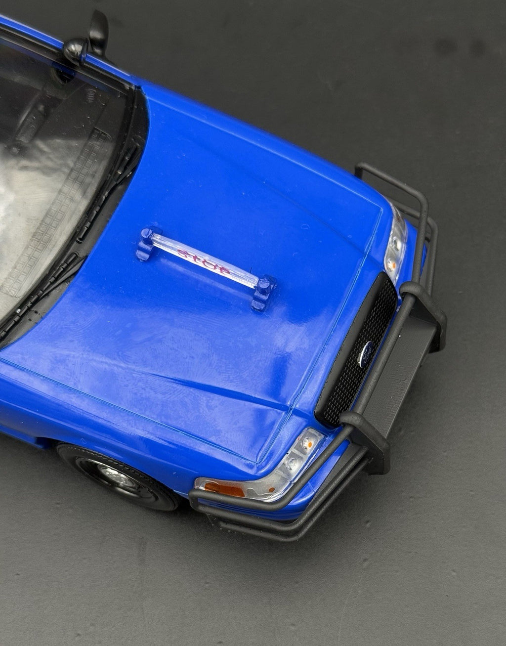 1/24 25 Go Rhino Wrap Around Push Bumper Pushbar Motormax Greenlight Crown Vic7