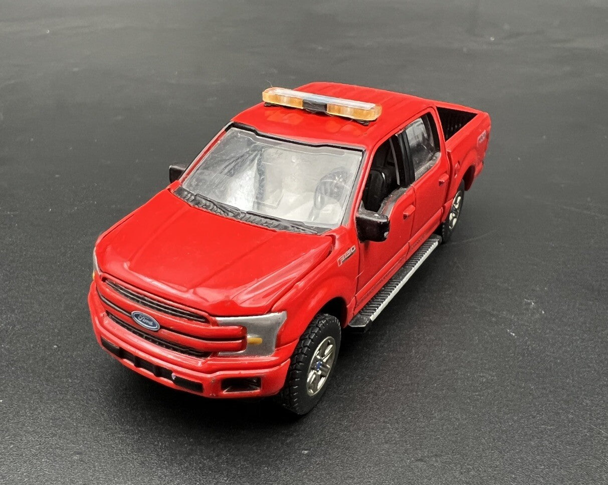 2 Pack 1/64 Whelen Edge Lightbar Amber Security Park Patrol Tow Work Truck SUV4