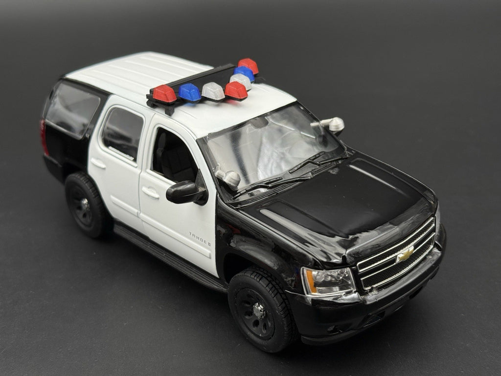 1/24 25 LED Ready CHP PSP Federal Vector Vision Lightbar Police Car 2432 BR37
