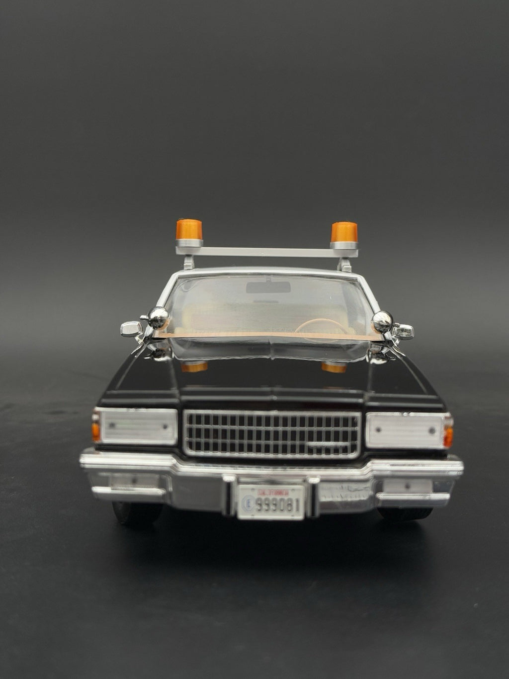 1/18 LED Ready Federal Amber Twin Beacon Ray Only Police Lightbar Visibar3