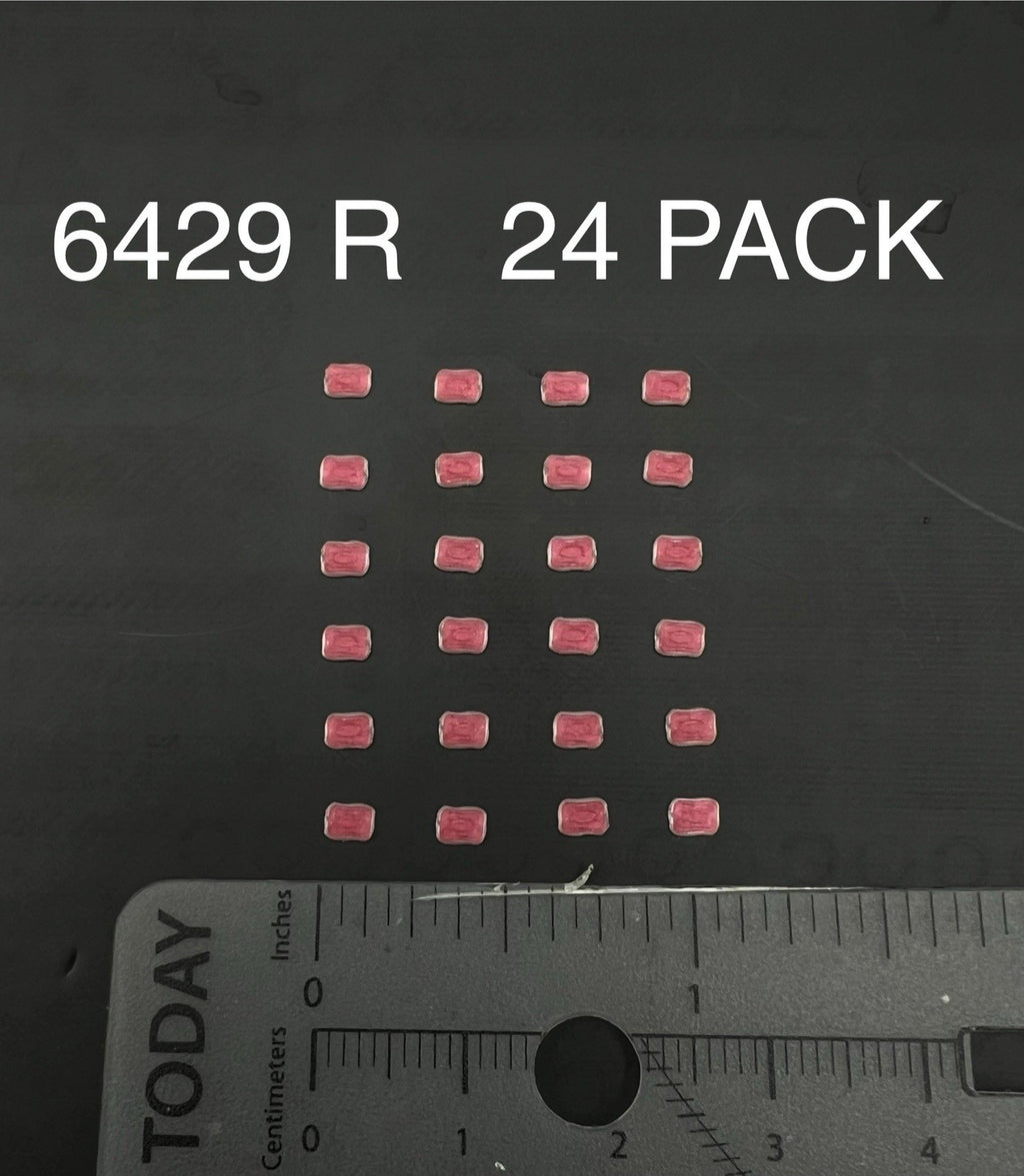 24 Pack 1/64 Whelen 900 Ambulance Red Warning Lights EMS Police Fire0
