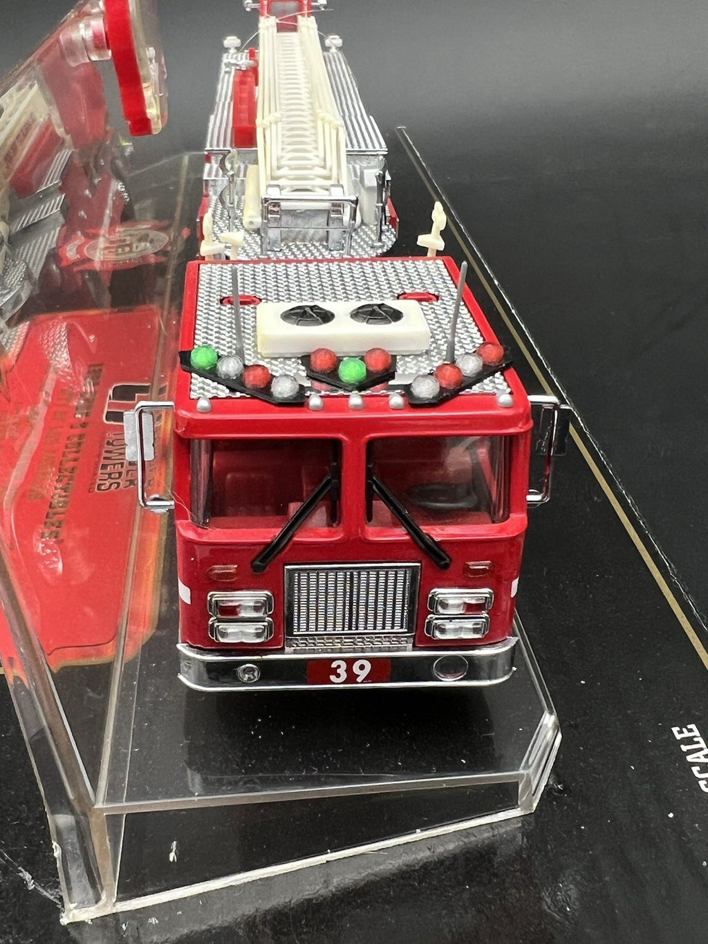 3 Pack 1/64 Chicago Fire CFD Green Red Split Vision SLR Lightbar Truck Code 36