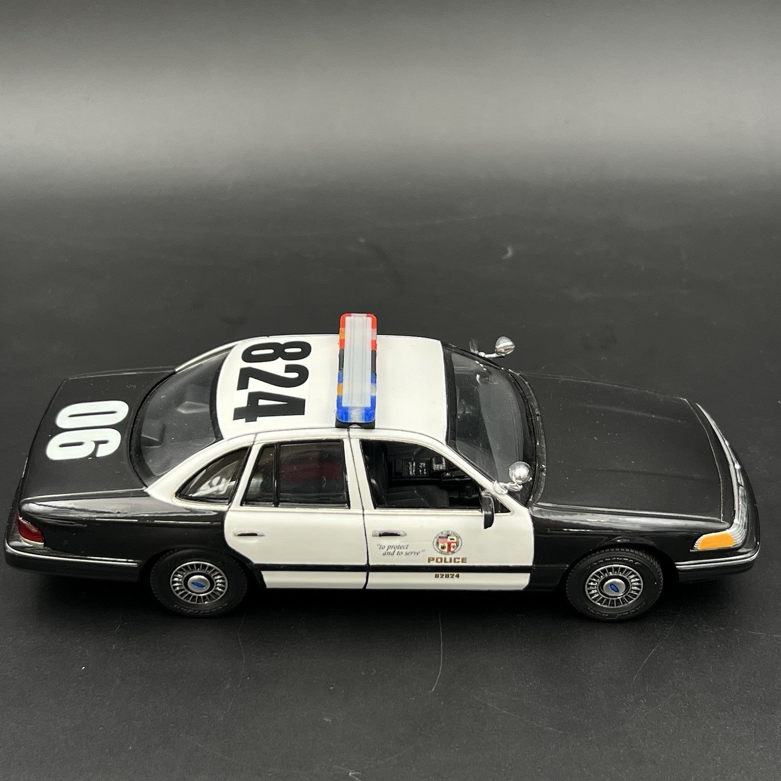 1/24 LED Ready Whelen Edge Lightbar Blue Red Amber Highway Patrol Police Sheriff4
