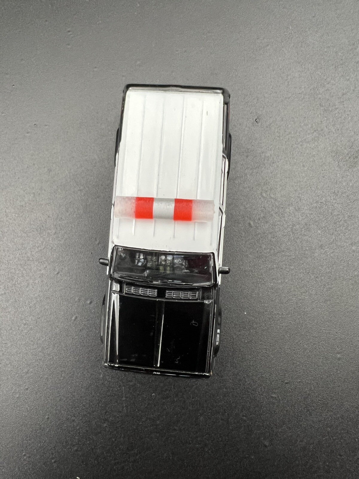 2 Pack 1/64 Clear Red Chrome NYPD Federal Signal Aerodynic Lightbar Police5