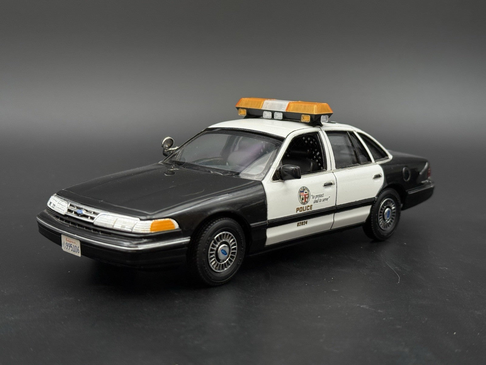 1/24 25 Scale Amber Clear Streethawk Lightbar Police 24643
