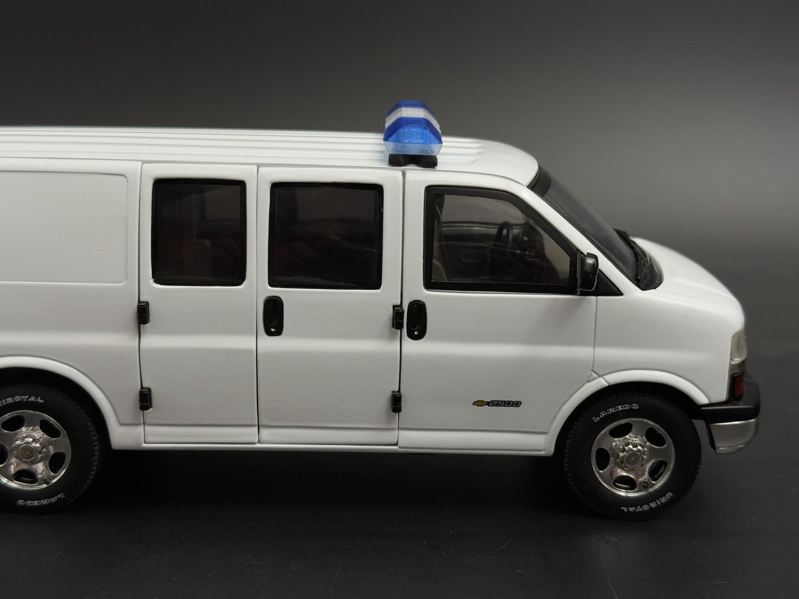 1/24 25 Scale Blue Clear Code 3 MX7000 XL Lightbar Police Fire Truck Width 58”7