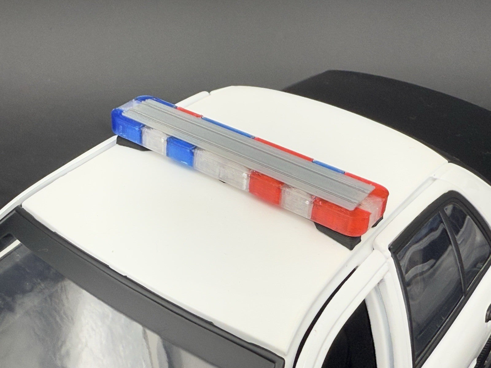 1/18 LED Ready Whelen Edge Lightbar Blue Red Amber Highway Patrol Police Sheriff1