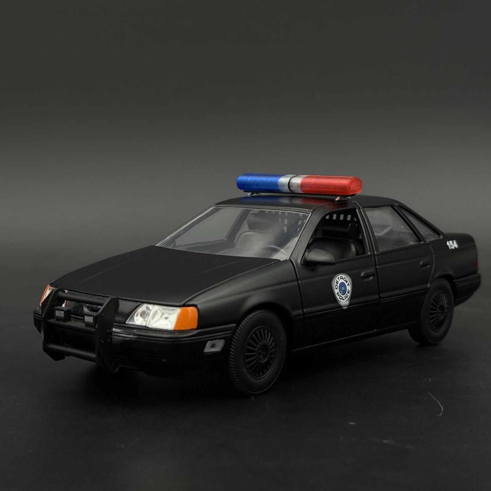 1/24 1/25 LED Compatible AeroDynic Lightbar Blue Red Clear Police Sheriff12