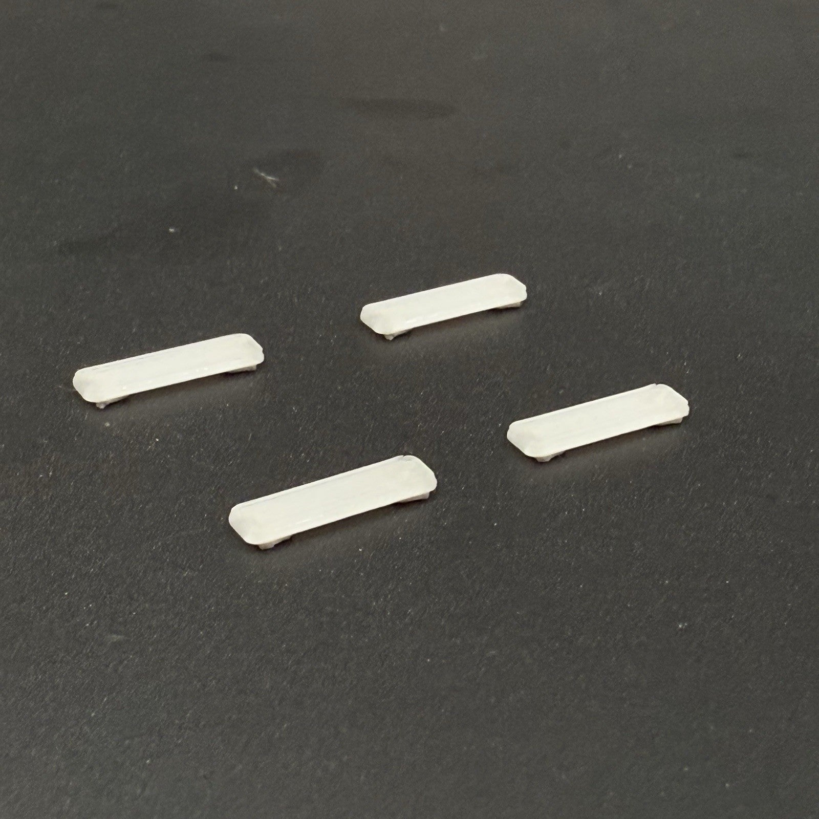4-Pack 1/87 HO Scale Model Clear LED Style Whelen Lightbar Police Fire 8701C3