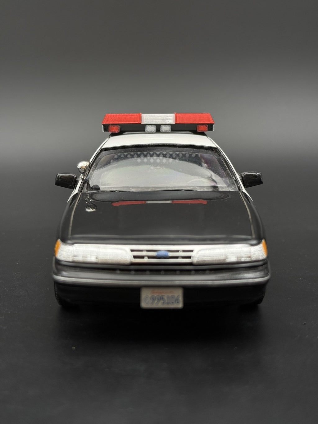 1/24 25 Scale Red Streethawk Lightbar New York Police Sheriff Fire 2464RClear4
