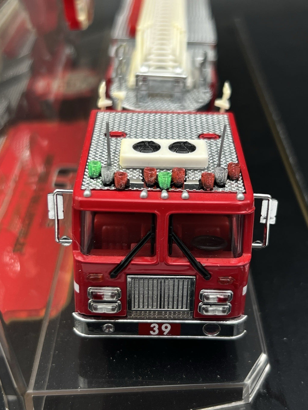 3 Pack 1/64 Chicago Fire CFD Green Red Split Vector Lightbar Truck Engine Code 35