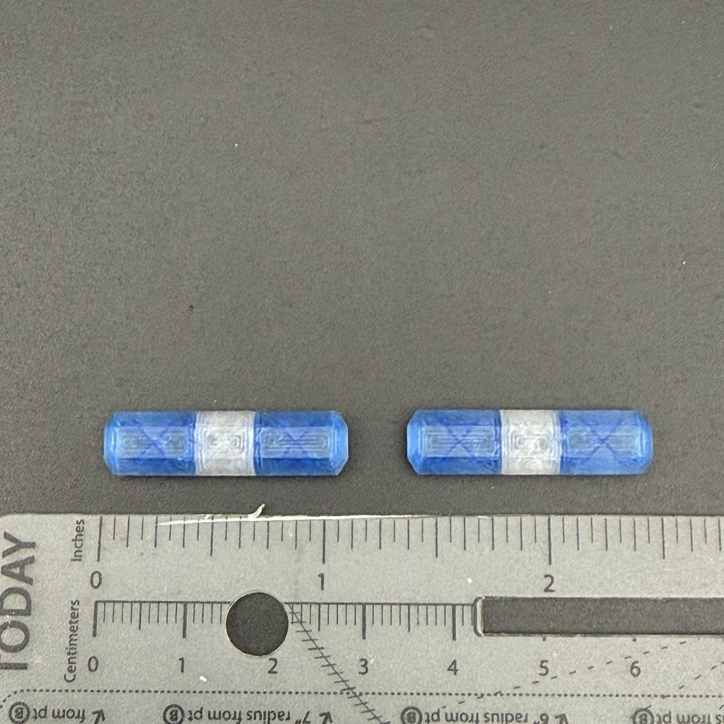 2-Pack 1/43 Scale Model Blue Code 3 MX7000 Lightbar Greenlight Police 4317BC1