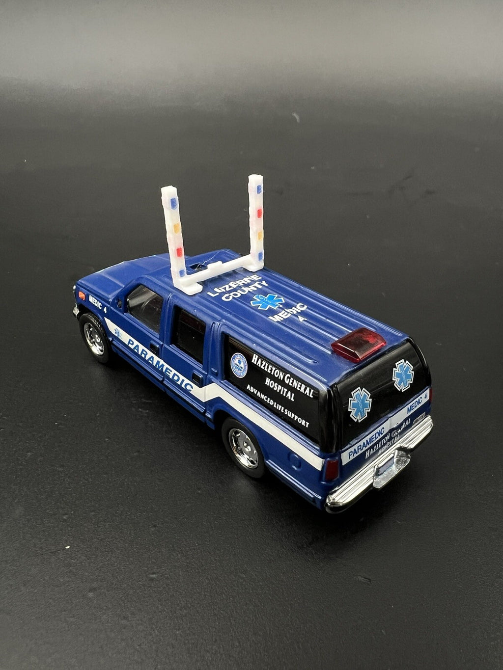 1/64 NYPD Highway Patrol Style High Riser (Up) Lightbar New York Police Sheriff1