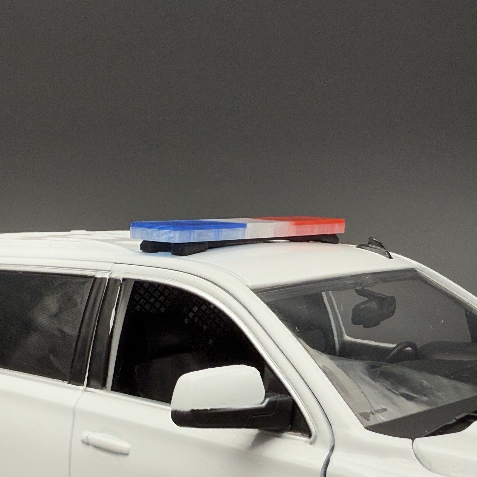 1/24 25 27 LED Compatible Tahoe Width XL Legend Lightbar Blue Clear Red Police7