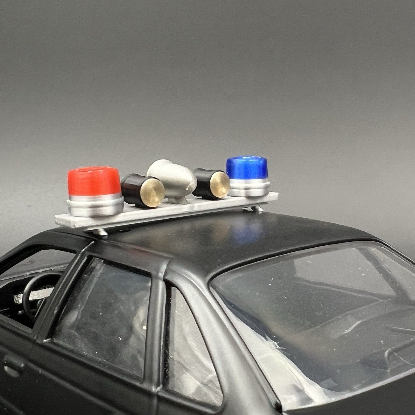 1/24 1/25 Blue Red Mars Skybolt Beacon Lightbar Siren Speaker Police Sheriff11