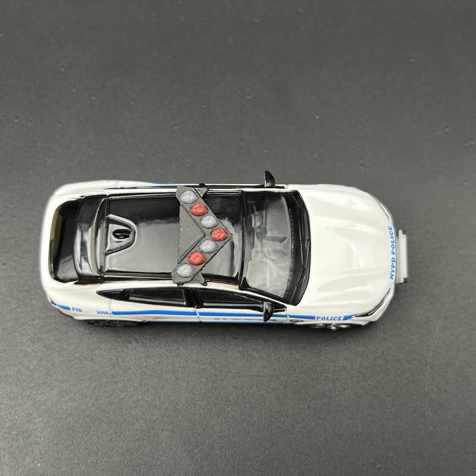 2 Pack 1/64 NYPD Style Push Bumper New York Police Sheriff Highway Patrol5