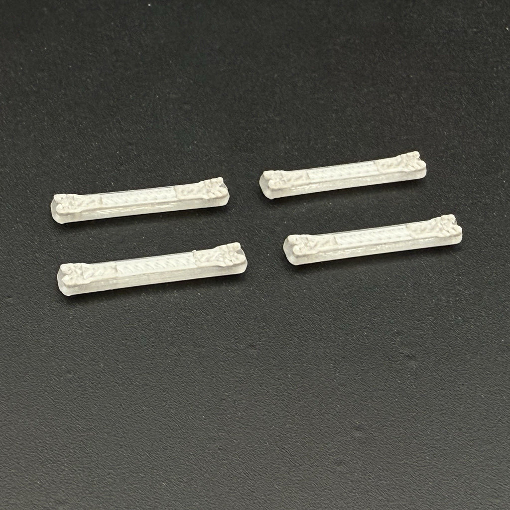 4 Pack 1/87 HO Scale Long Code 3 MX7000 Lightbar Police Fire Ambulance 8705 C5