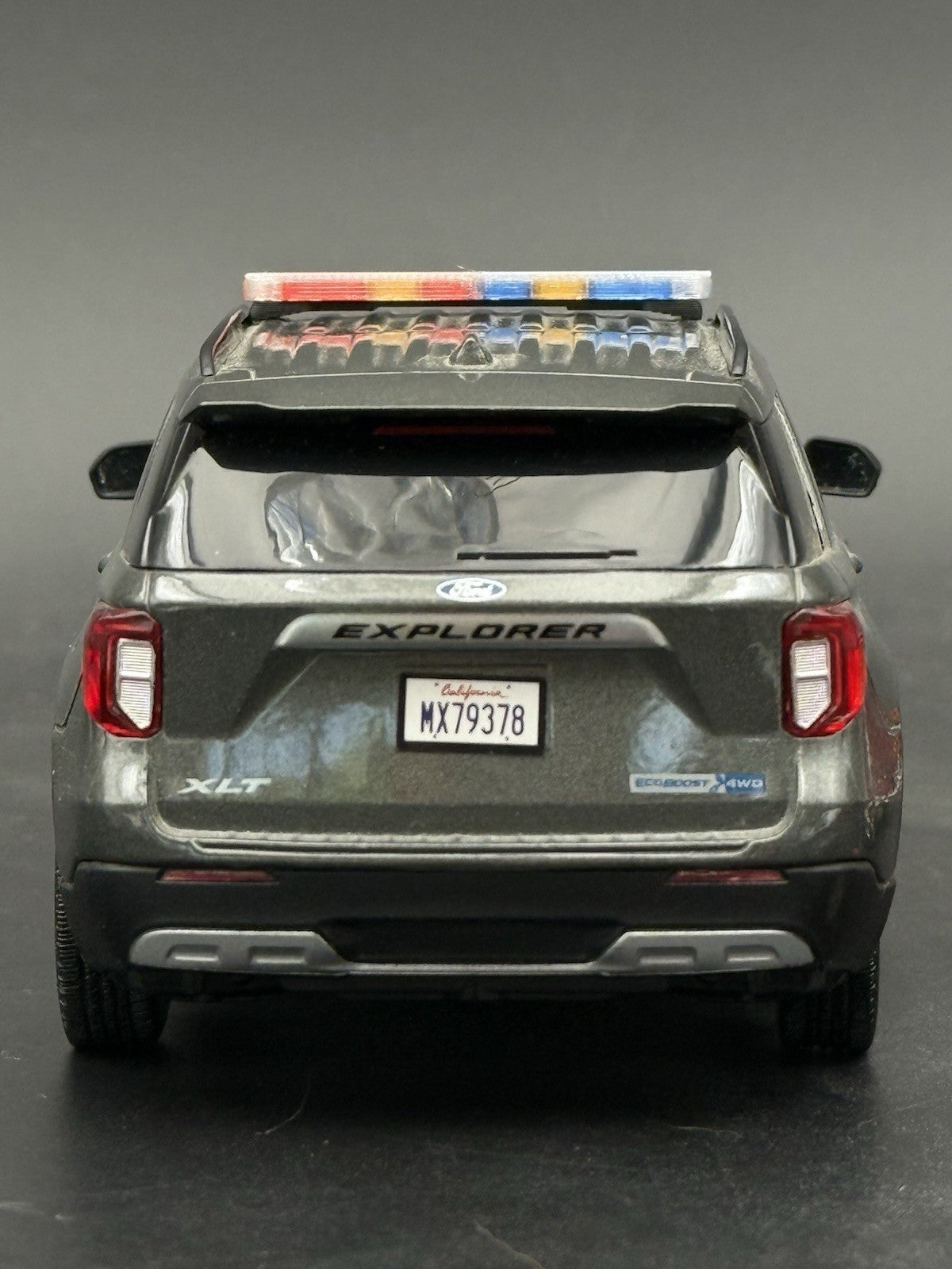 1/24 25 27 LED Ready Whelen Liberty II Blue Red Oakland Police Lightbar 2449BR16