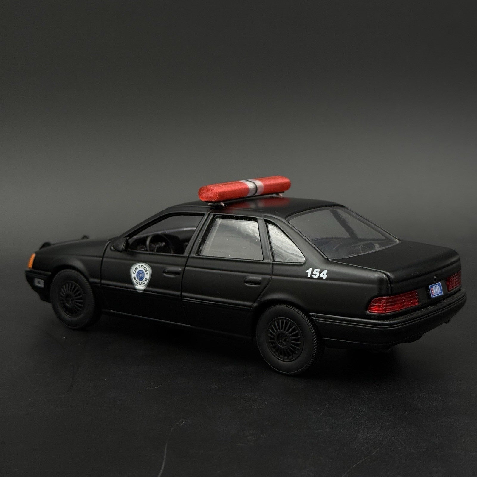 1/24 1/25 LED Ready AeroDynic Red Clear Lightbar Police Sheriff Fire EMS12