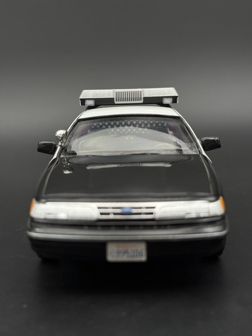 1/24 25 Scale Clear Chrome Streethawk Lightbar Police 24646
