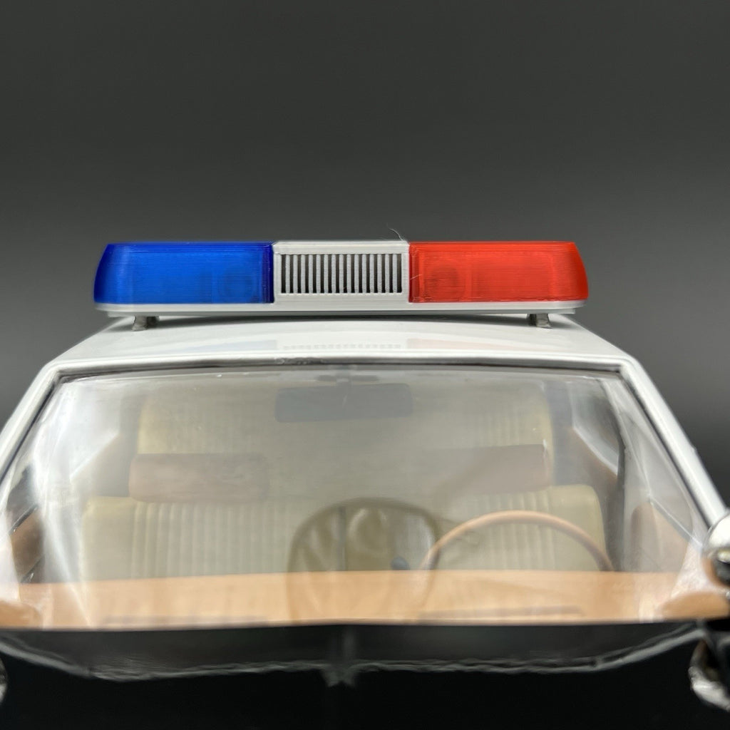 1/18 Blue Red Whelen 80H 90H 8000 Lightbar Police Sheriff Fire Highway Patrol3