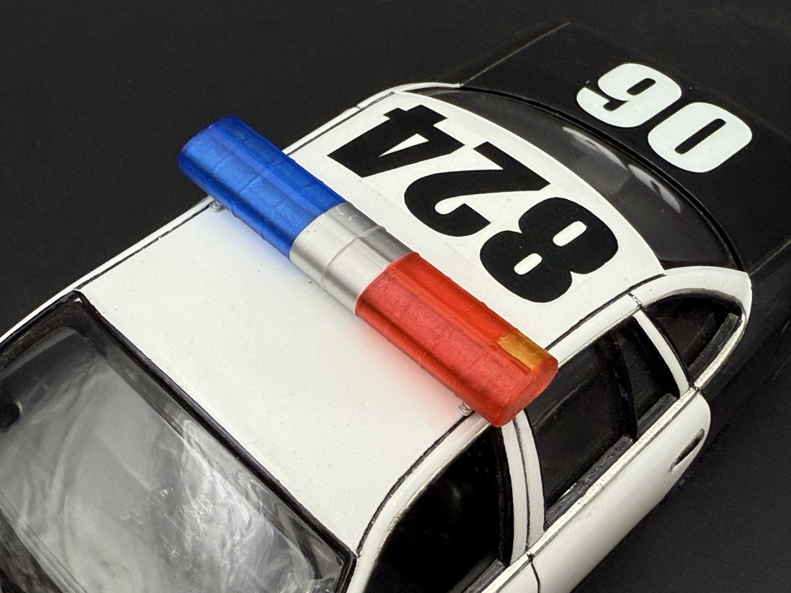 1/24 25 AeroDynic Lightbar 240 Robert Los Angeles Sheriff Blue Red Police CHP13