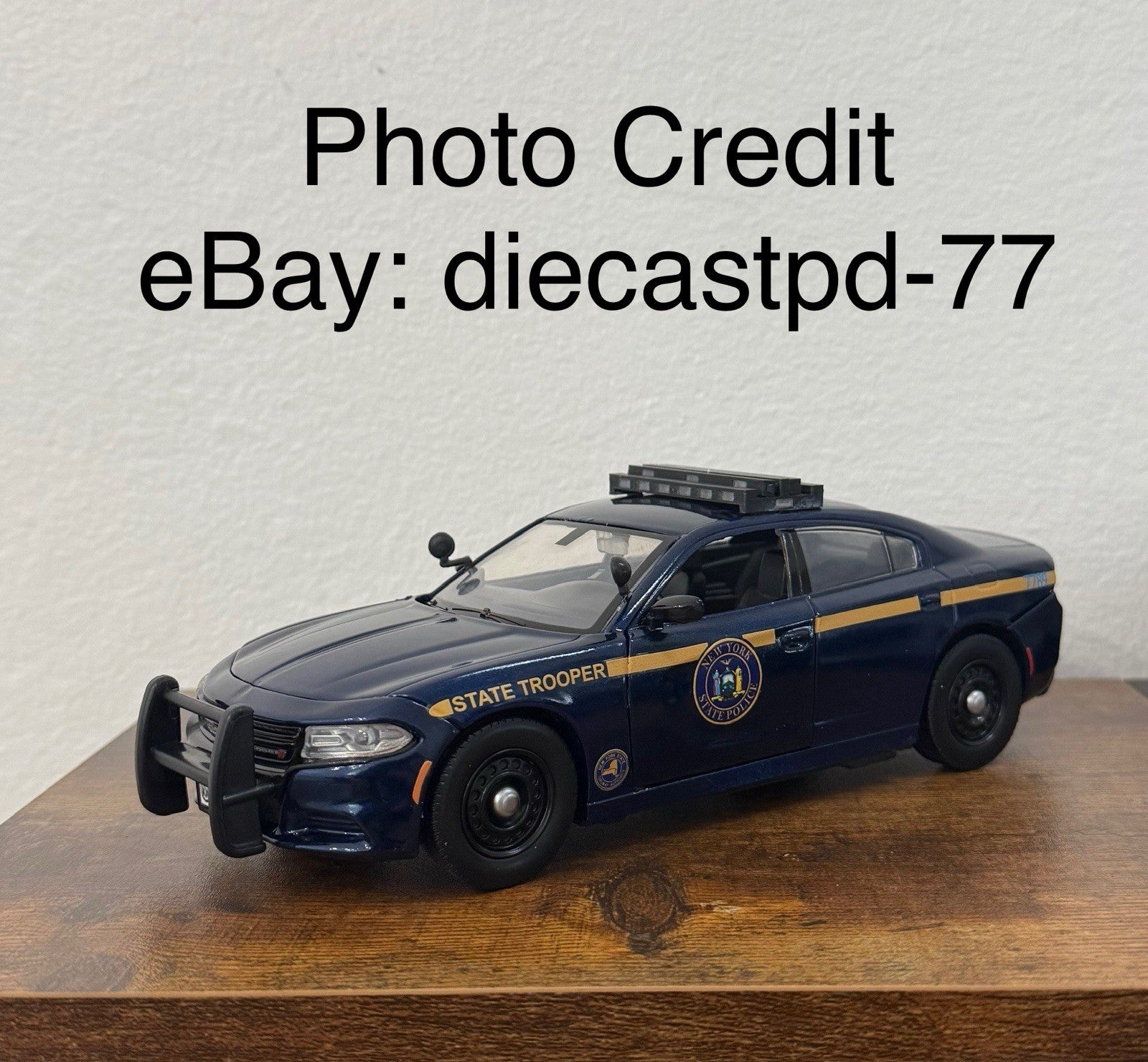 1/24 25 LED Compatible NYSP High Riser New York State Police Style Lightbar8