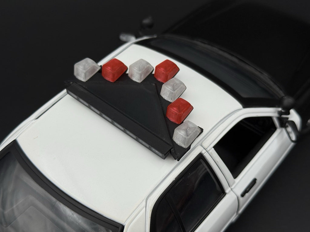 1/18 Scale Model LED Ready NYPD Federal Vector Lightbar Police Post-2008 183713