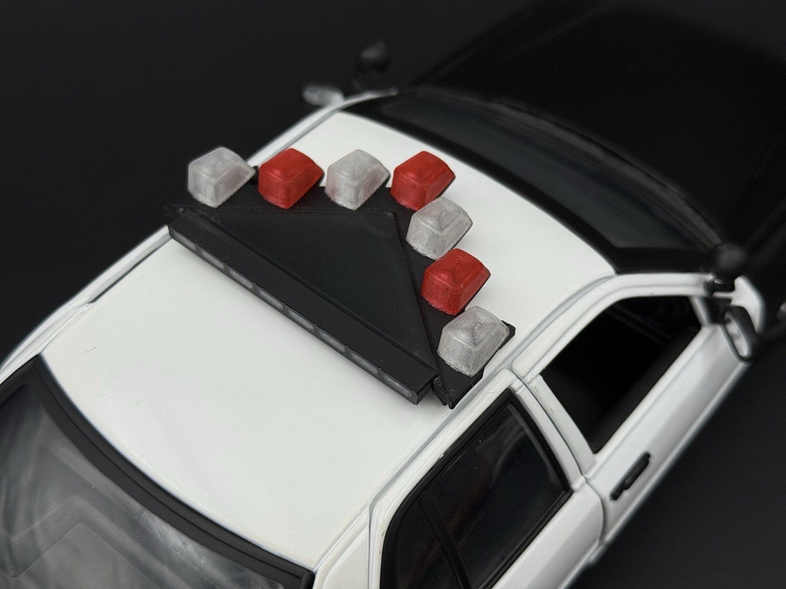 1/18 Scale Model LED Ready NYPD Federal Vector Lightbar Police Post-2008 183713