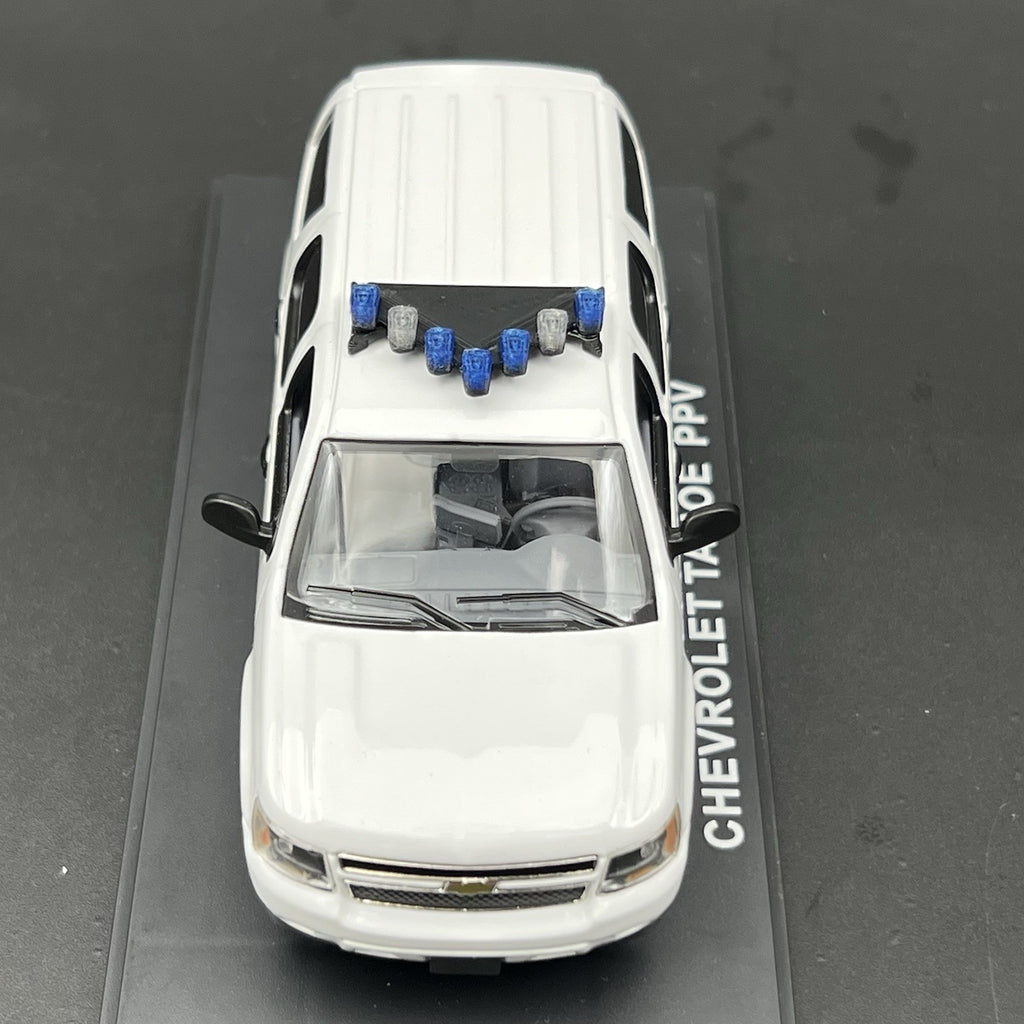 2 Pack 1/43 Blue Vector Vision Lightbar FHP Florida Highway Patrol Police7