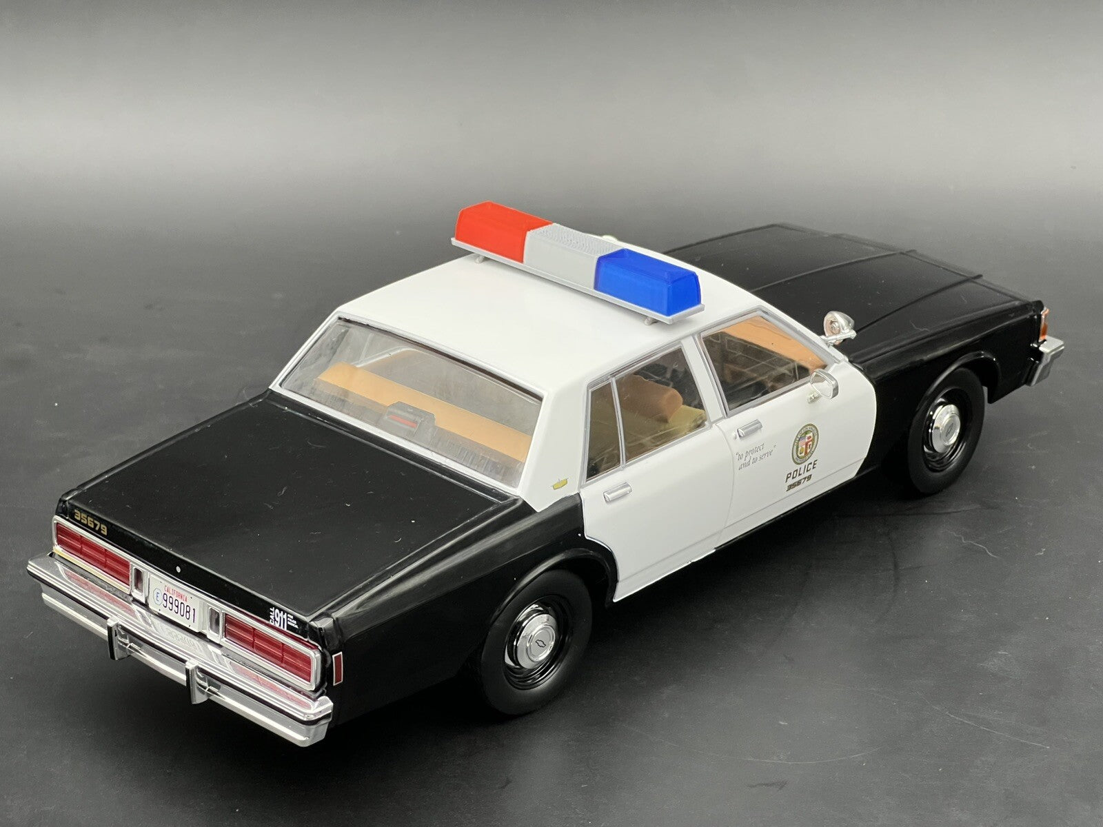 1/18 Blue Red Federal Signal Twinsonic Lightbar Police Sheriff Highway Patrol7
