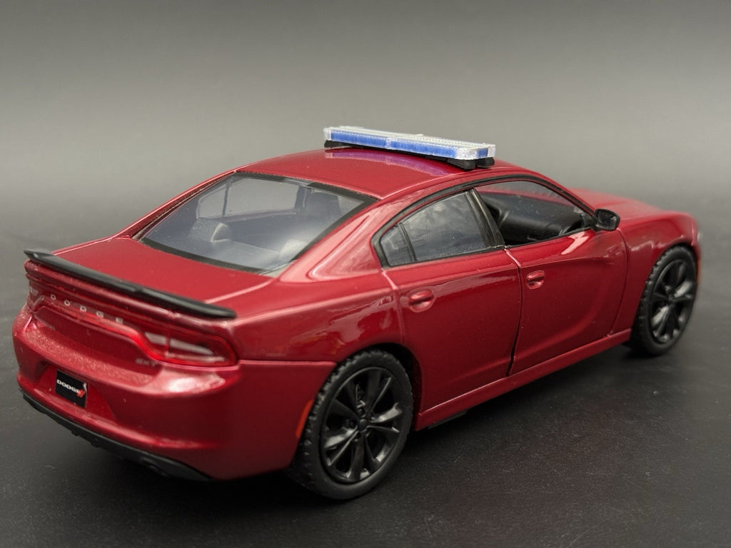 1/24 25 Scale Model LED Ready Whelen Liberty II Blue Police Lightbar 2449B110