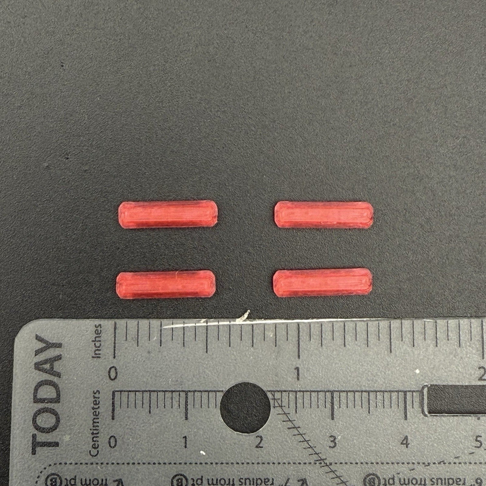 4 Pack 1/87 HO Scale Red Code 3 MX7000 Lightbar Police Car Fire Truck Ambulance1