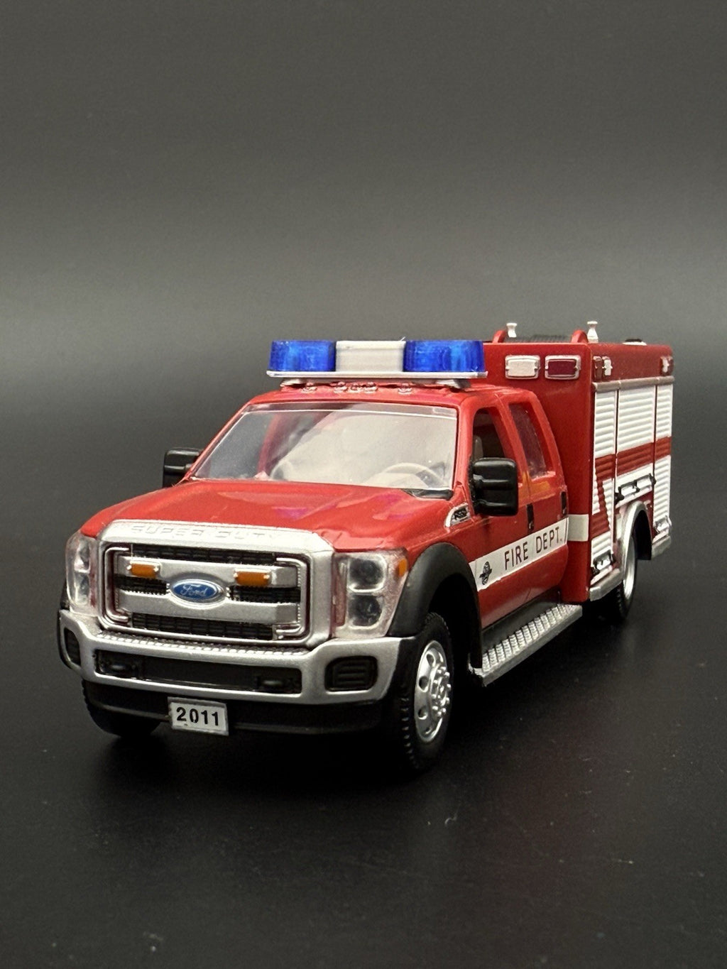 2 Pack 1/50 48 Scale Blue Twinsonic Lightbar Police Fire Engine Truck 5015B4
